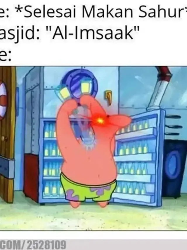 8 Meme Kocak saat Sahur Ini Relate Banget