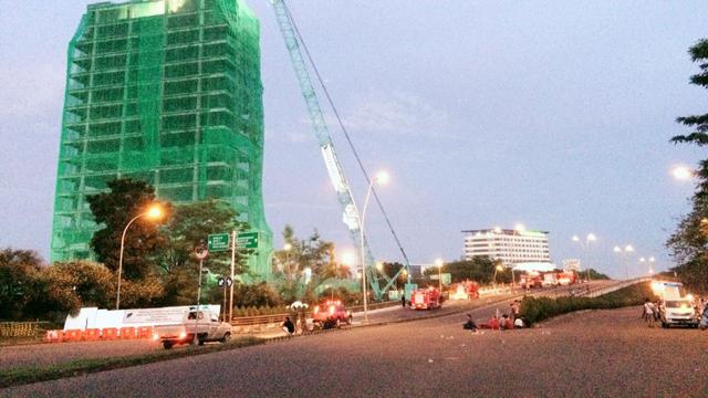 Gedung Bank Panin Bintaro Belum Roboh Hingga Pagi Ini News Liputan6 Com