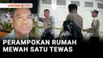Berupaya melindungi anak majikan, seorang penjaga rumah tewas di tangan dua perampok yang beraksi di rumah pengusaha wisata pantai dan restoran di Bandar Lampung, Lampung. Satu perampok berhasil ditangkap, sementara satu lainnya kabur.
