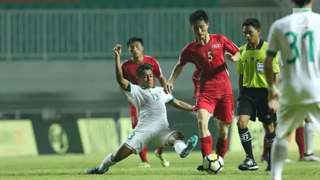 Main Imbang Lawan Korea Utara, Indonesia U-23 Tetap Juru Kunci
