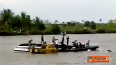 Citizen6, Kalimantan: Sebuah Kecelakan Laut terjadi pukul 16.30 WITA pada, Selasa (7/6) di Tanjung Selor, Kabupaten Bulungan, Kalimantan Timur. (Pengirim: Muhammad Iswansyah)