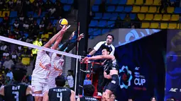 Bungkam Oman, Timnas Voli Indonesia Melenggang ke Semifinal AVC Men's Cup