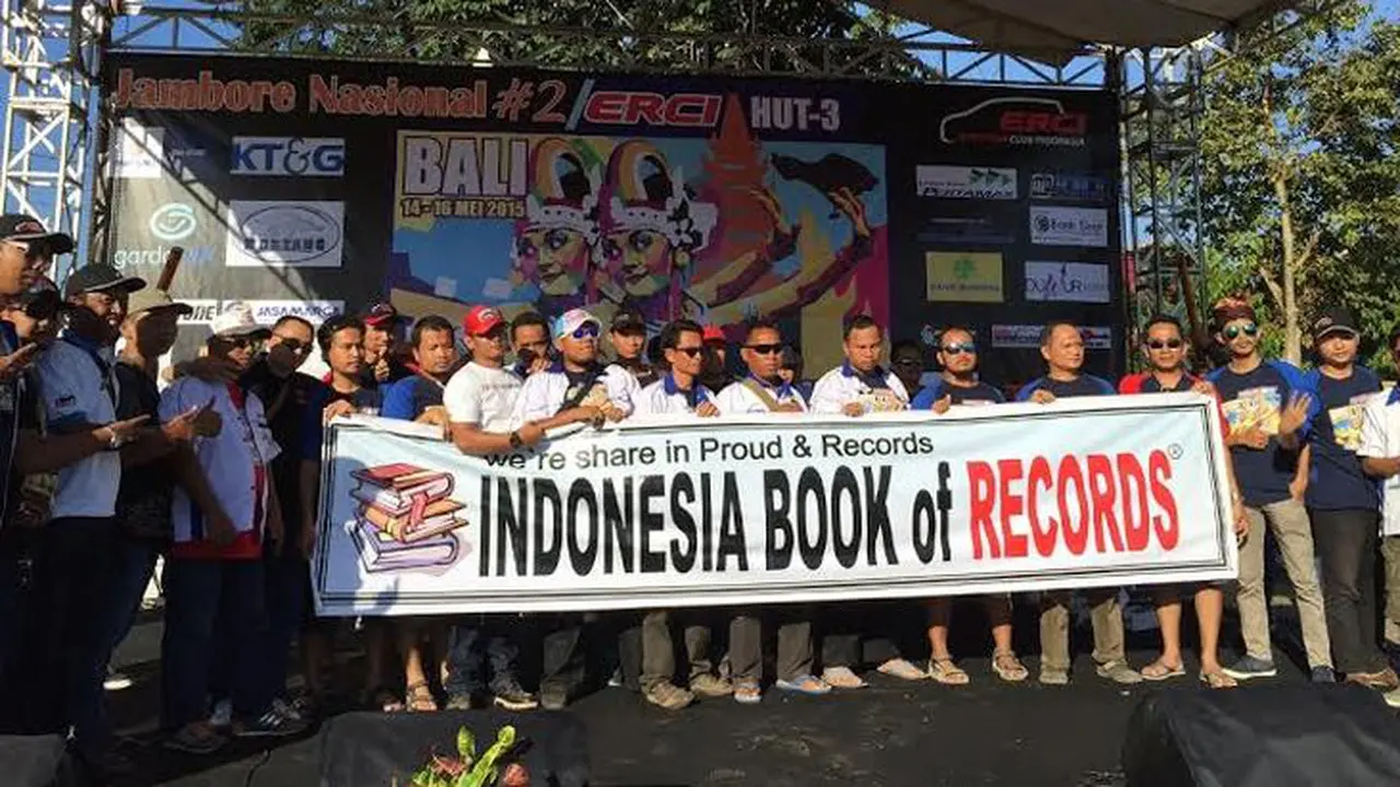 Jamnas ERCI di Bali Pecahkan Rekor