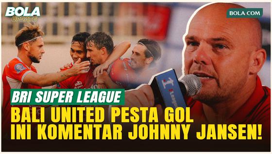 Komentar Johnny Jansen usai Bali United Pesta Gol di Laga Kontra PSBS Biak