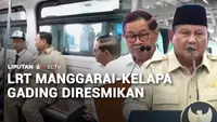 LRT Manggarai-Kelapa Gading Diresmikan, Pramono Ungkap Rencana Pembangunan Lanjutan