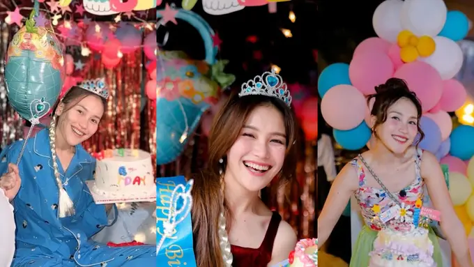 Potret Ayu Ting-Ting di Parade Selebrasi Ulang Tahun ke-33, dari Pakai Piyama hingga Leisure Wear dengan Tas Branded