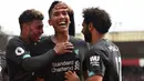 2. Roberto Firmino (Liverpool / 14 Gol dari 24 laga Liga Champions) - Awalnya lebih cocok sebagai second striker tapi musim lalu berhasil membuktikan diri sebagai ujung tombak The Reds meraih trofi Champions. (AFP/Glyn Kirk)