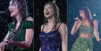 Taylor Swift saat konser. [@taylorswift]