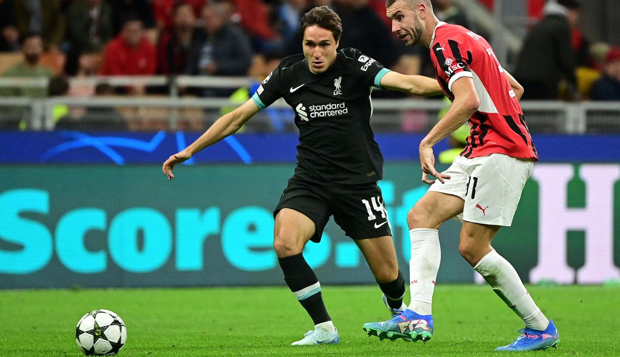 Klub-klub seperti Milan, Roma, dan Napoli paling tertarik untuk memberikan Chiesa kesempatan bermain lebih banyak. Dengan potensi yang dimiliki, kepindahan ke salah satu klub tersebut bisa menjadi langkah tepat bagi kariernya. (AFP/Piero Cruciatti)