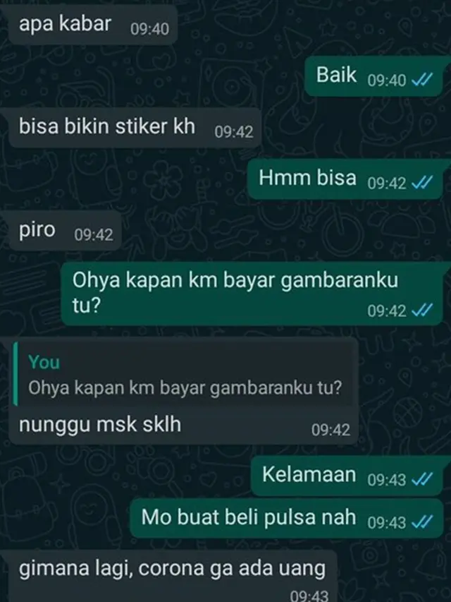 6 Chat Nawar Minta Harga Teman Ini Sukses Bikin Geregetan