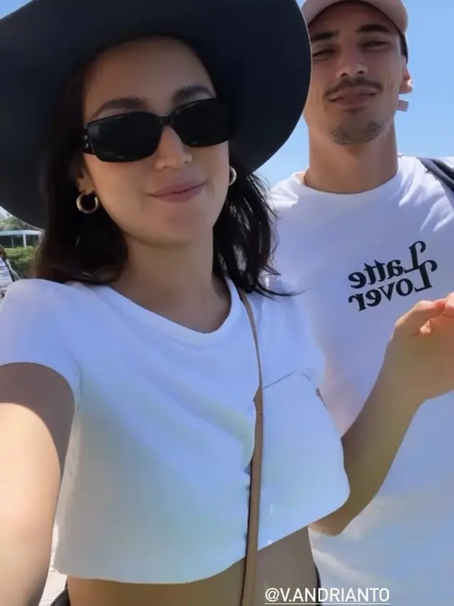 6 Momen Bulan Madu Jessica Iskandar dan Vincent Verhaag, Tampil Mesra