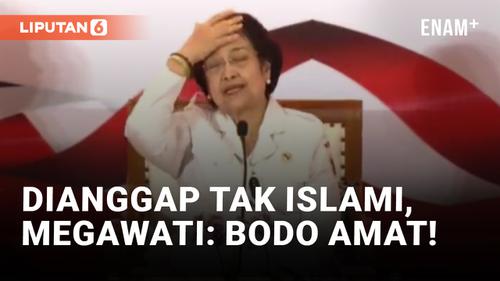 VIDEO: Megawati Tak Ambil Pusing Meski Dianggap Tidak Islami