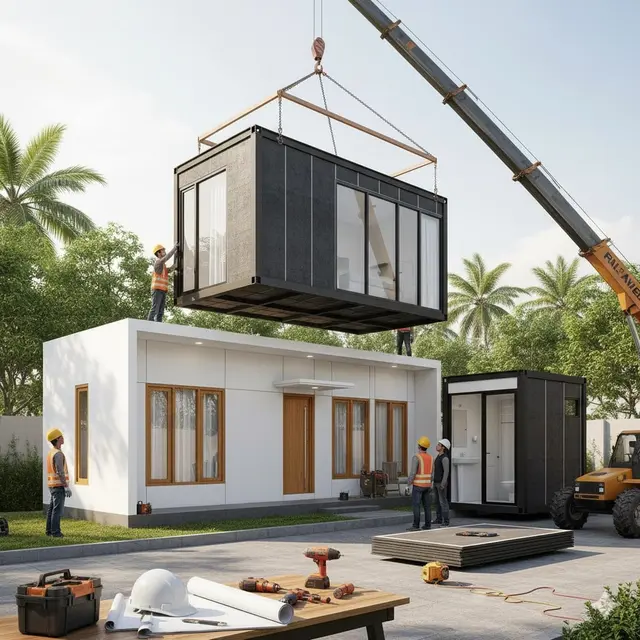 Desain Modular dan Prefabrikasi