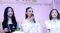 Ririn Ekawati menghadiri acara peluncuran produk kecantikan di kawasan Bintaro, Tangerang Selatan pada September 2023. (Dok. IST)