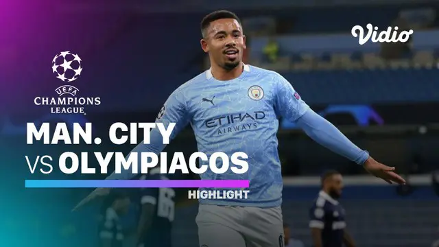 Berita video, Manchester City kalahkan olympiakos di matchday ketiga Liga Champions 2020/2021