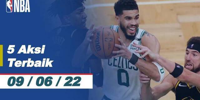 VIDEO: 5 Aksi Terbaik di Laga Boston Celtics vs Golden State Warriors di Final NBA 2021-2022