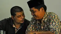 Diskusi bertajuk 'Rakyat Mulai Resah' di Jakarta, Jumat (27/3/2015). Pembicara yang hadir Ray Rangkuti, Dani Setiawan dan Romo Benny Soesetyo. (Liputan6.com/Faizal Fanani)