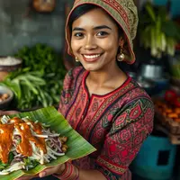 resep pecel sayur ©Ilustrasi dibuat AI