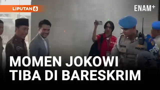 Presiden ke-7 RI, Joko Widodo, tiba di Bareskrim Polri, Jakarta, Selasa (20/5), guna memenuhi panggilan sebagai saksi terlapor dalam kasus dugaan ijazah palsu.