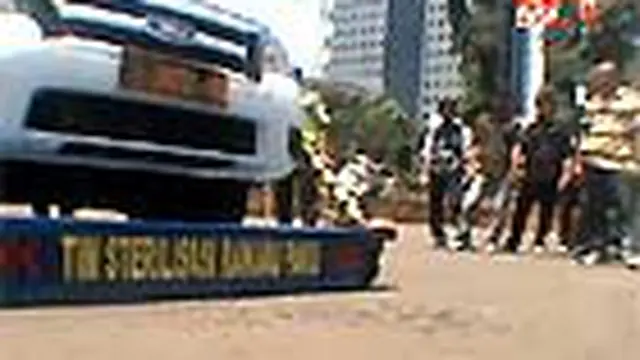 Polda Metro Luncurkan Mobil Penyapu Ranjau Paku