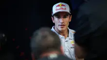 Pembalap Repsol Honda Marc Marquez kembali ke nol lagi dengan menggunakan motor spek pertama saat mengikuti MotoGP Inggris di sirkuit Silverstone (AFP)