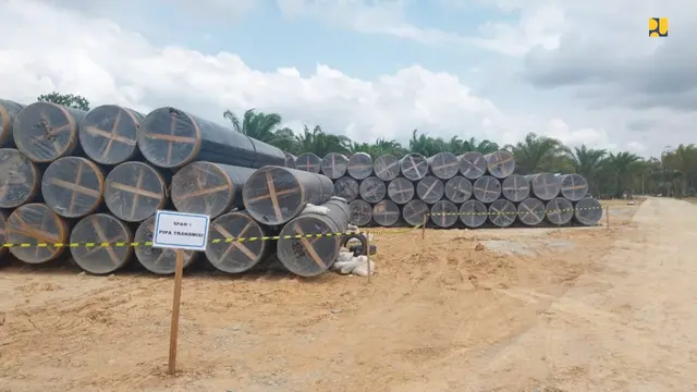 Berdasarkan data Kementerian PUPR, hingga 10 Agustus 2023, progres konstruksi infrastruktur dasar IKN Nusantara Tahap 1 telah mencapai 40,01 persen. (Dok Kementerian PUPR)