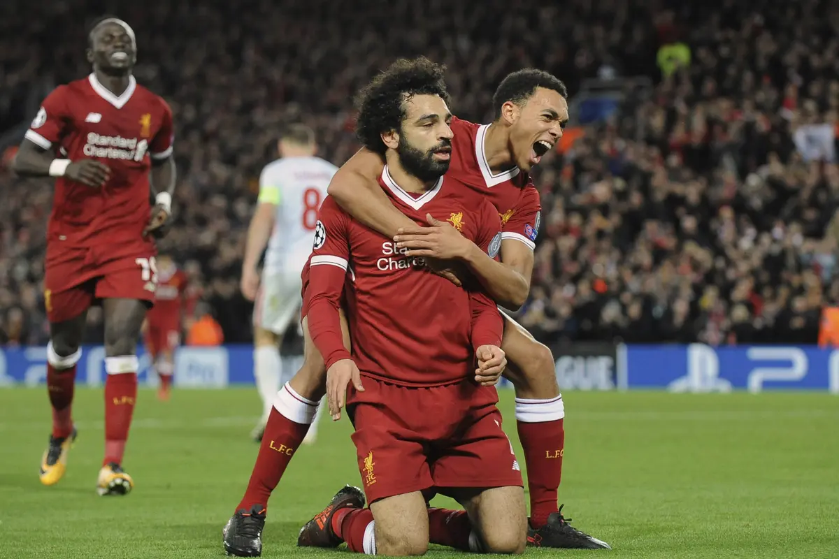 FOTO: Liverpool Pesta 7 Gol ke Gawang Spartak Moskow