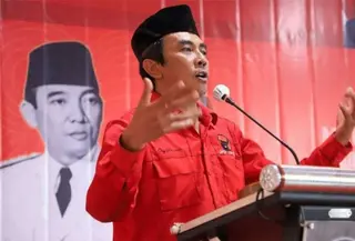 Ketua DPC PDI Perjuangan Tuban, Ony Setiawan (Ahmad Adirin/Liputan6.com)