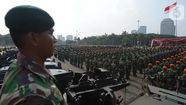 Apel Pengamanan Pelantikan Presiden
