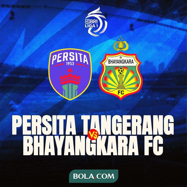 BRI Liga 1 - Persita Tangerang Vs Bhayangkara FC