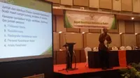 Pertemuan membahas kedokteran nuklir digelar di Yogyakarta untuk mengatasi kendala perkembangannya (Liputan6.com/ Switzy Sabandar)