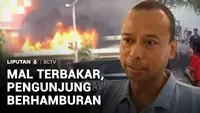 Mal Terbakar, Pengunjung Berhamburan