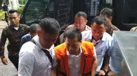 Setya Novanto saat tiba di PN Tipikor Jakarta