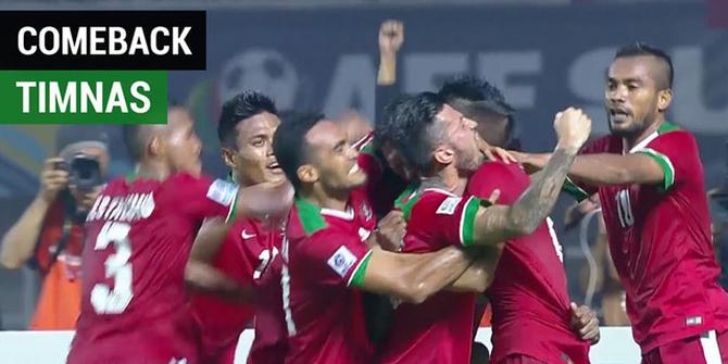 VIDEO Terpopuler 2018: Momen Comeback Timnas Indonesia di Final Leg I Piala AFF 2016