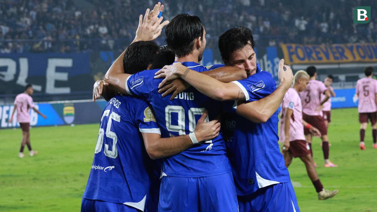 Persib Menang Besar atas Persik, Bojan Hodak: Laga Sulit, tetapi Kami Berhasil Manfaatkan Kelemahan Lawan