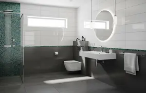 7 Kombinasi Tiga Warna Keramik Kamar Mandi yang Bikin Ruangan Terlihat Mewah dan Modern