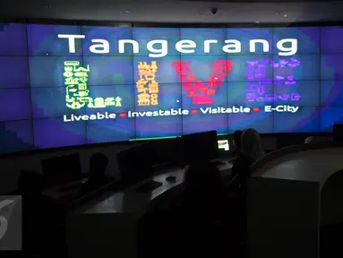 Kota Tangerang memakai konsep LIVE (Liveable, Investable, Visitable dan E-city) atau Kota Layak Huni, Layak Investasi, Layak Dikunjungi dan Kota Digital, Tangerang, Minggu (28/2/2016). (Liputan6.com/Faisal R Syam)