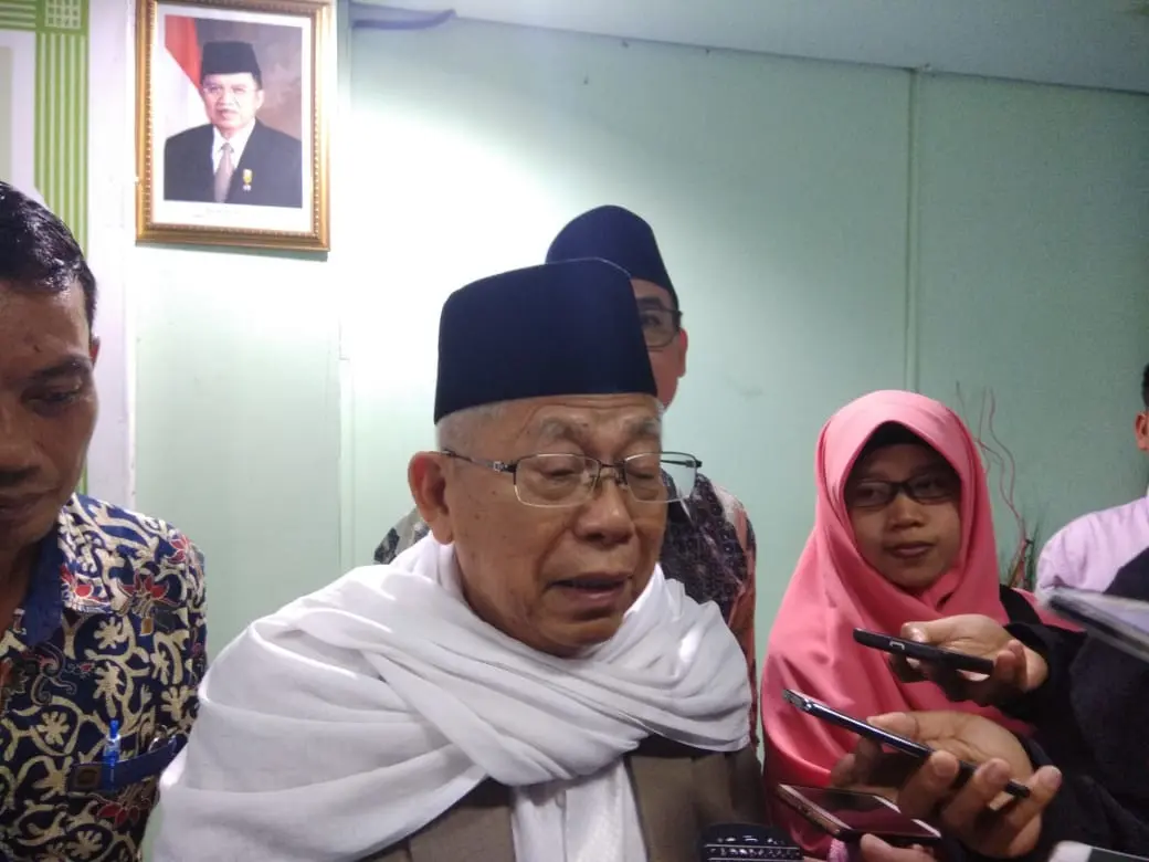 Ketua MUI Ma'ruf Amin (Merdeka.com/Muhammad Genantan)