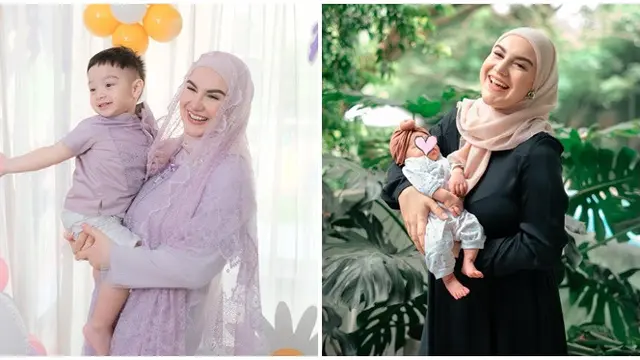 Potret 6 Artis Blasteran Momong Anak, Tetap Awet Muda Bak ABG