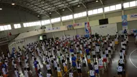 Acara Jr NBA digelar di tiga kota di Indonesia tahun ini. (Liputan6.com / Thomas)