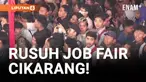 Job Fair Cikarang Rusuh, Pencari Kerja Pingsan!