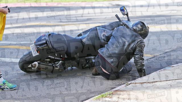 Ben Affleck kecelakaan saat kendarai Suzuki Hayabusa (Foto:RadarOnline)
