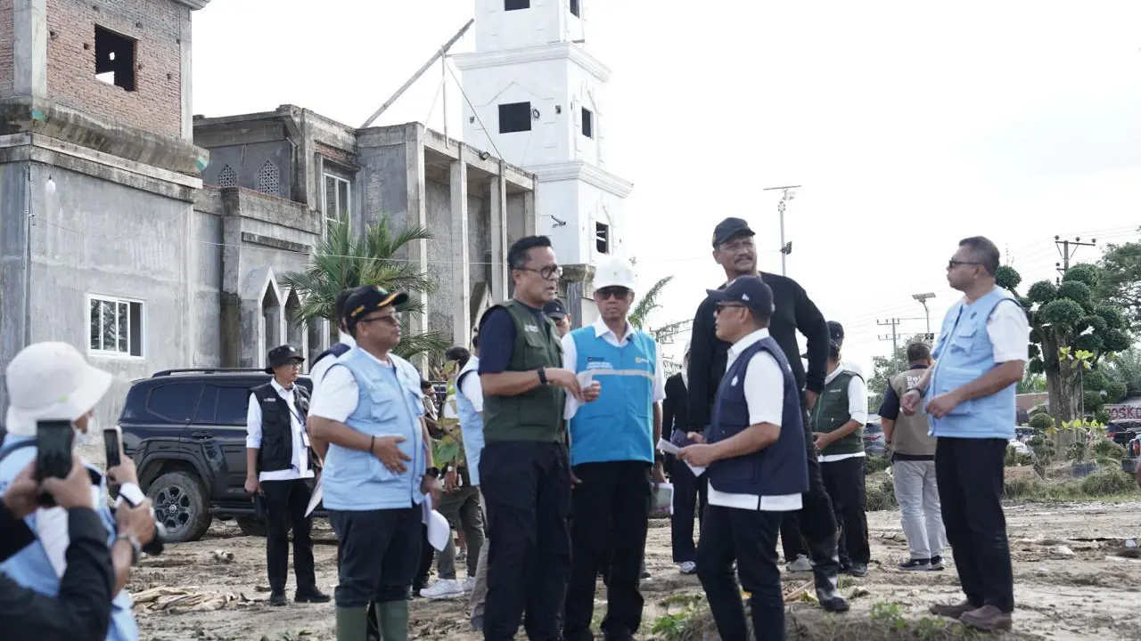 Dony Oskaria Tinjau Lahan Hunian Sementara Warga Korban Bencana di Aceh Tamiang