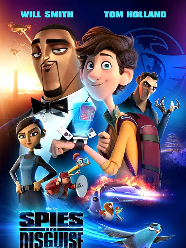 Poster film Spies in Disguise. (Foto: Dok. IMDb/ 20th Century Fox)