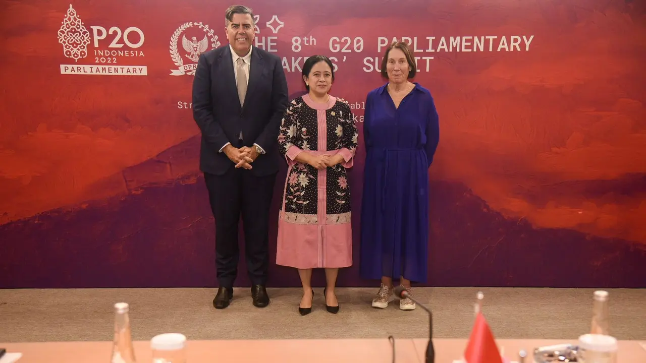 Ketua DPR Puan Maharani bertemu dengan Ketua Parlemen Ukraina di Jakarta. (Foto: Istimewa)
