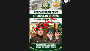 Cek Fakta: Hoaks Link Pendaftaran CPNS Kejaksaan 2026 dengan Batas Usia 45 Tahun