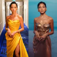 Intip detail gaun dan makeup Putri Marino yang curi perhatian di Cannes Film Festival (L'Oreal Paris)
