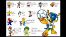   Sejak 1966 Piala Dunia memiliki maskot masing-masing. Desain dari maskot menggambarkan beberapa ciri khas dari negara penyelenggara seperti kostum, flora, fauna, dll (Istimewa).