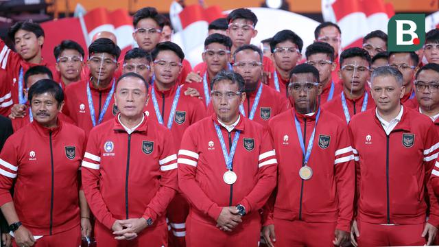 Foto: Timnas Indonesia U-16 Hadiri Acara Konser 17an Indonesia Juara