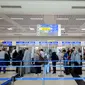 Bandara di Abu Dhabi. (dok. KARIM SAHIB / AFP)